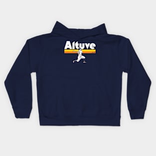 Jose Altuve Slugger Swing Kids Hoodie